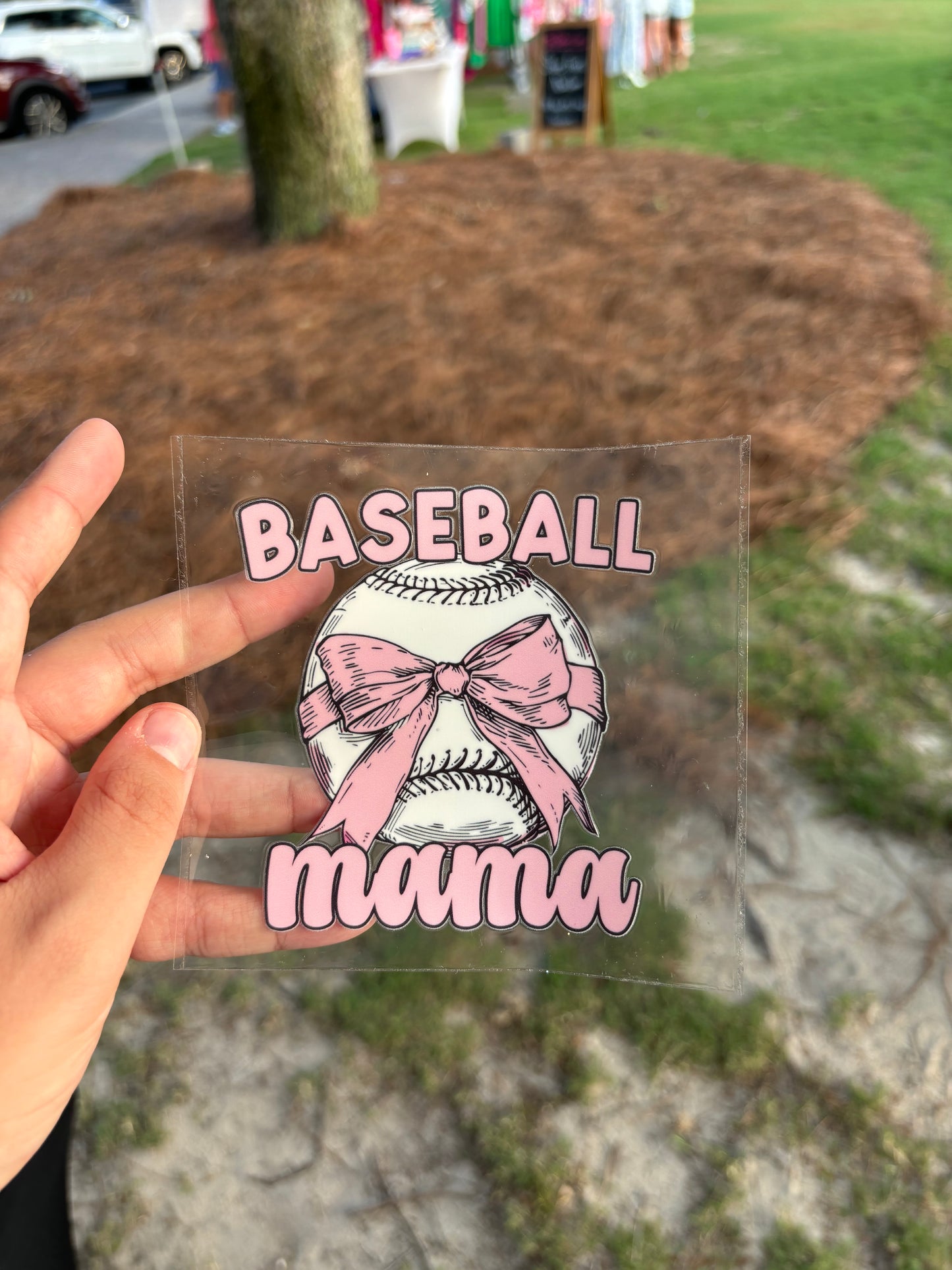 Baseball Mama Decal
