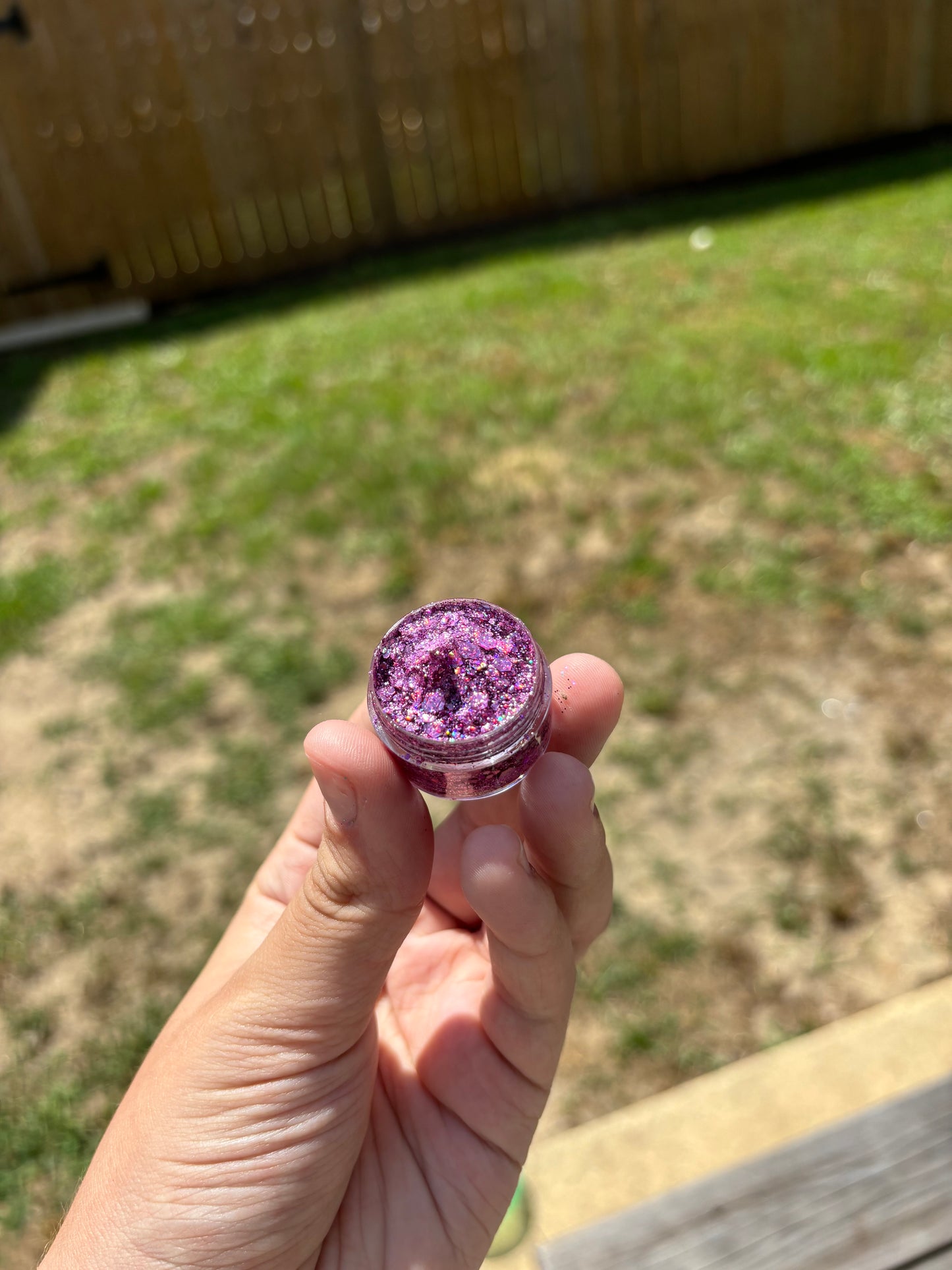 Purple Plum Body Glitter
