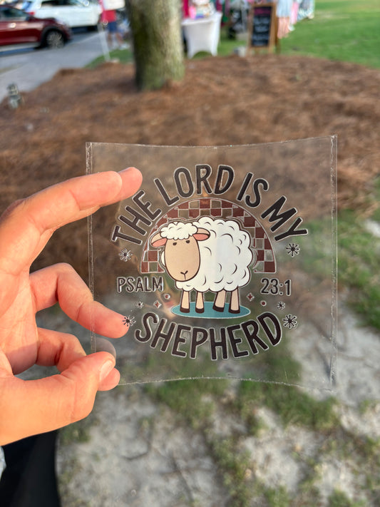 The Lord is my Shepard Decal