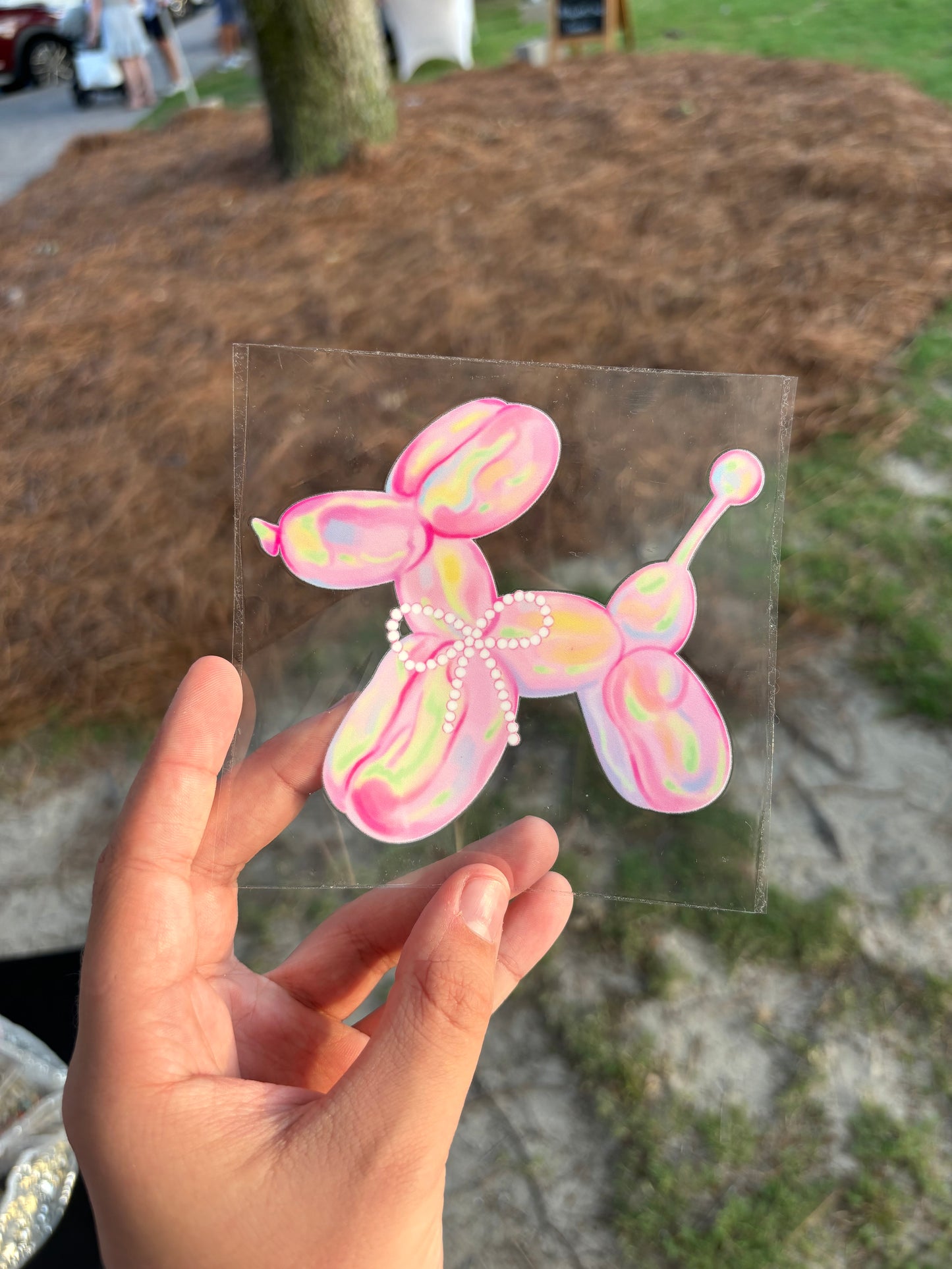 Balloon Dog Decal