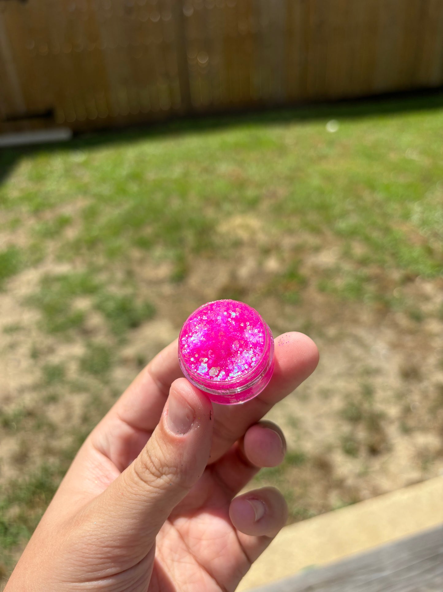 Hot Pink Body Glitter